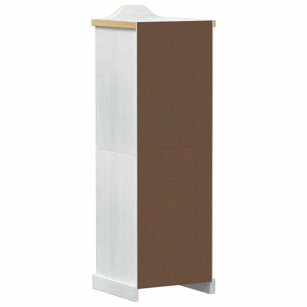 Spintos Balta 55 x 52 x 170 cm Kietos pušies mediena
