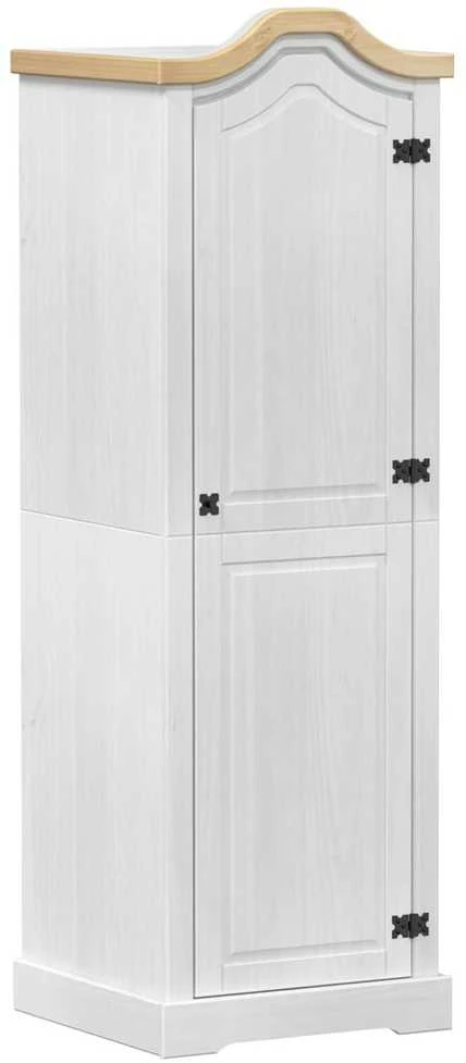 Spintos Balta 55 x 52 x 170 cm Kietos pušies mediena
