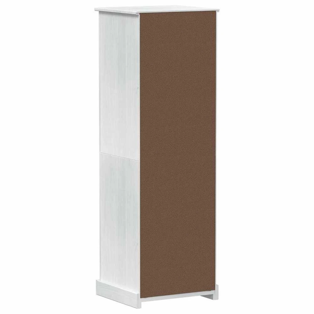 Spintos Balta 55 x 50 x 170 cm Kietos pušies mediena