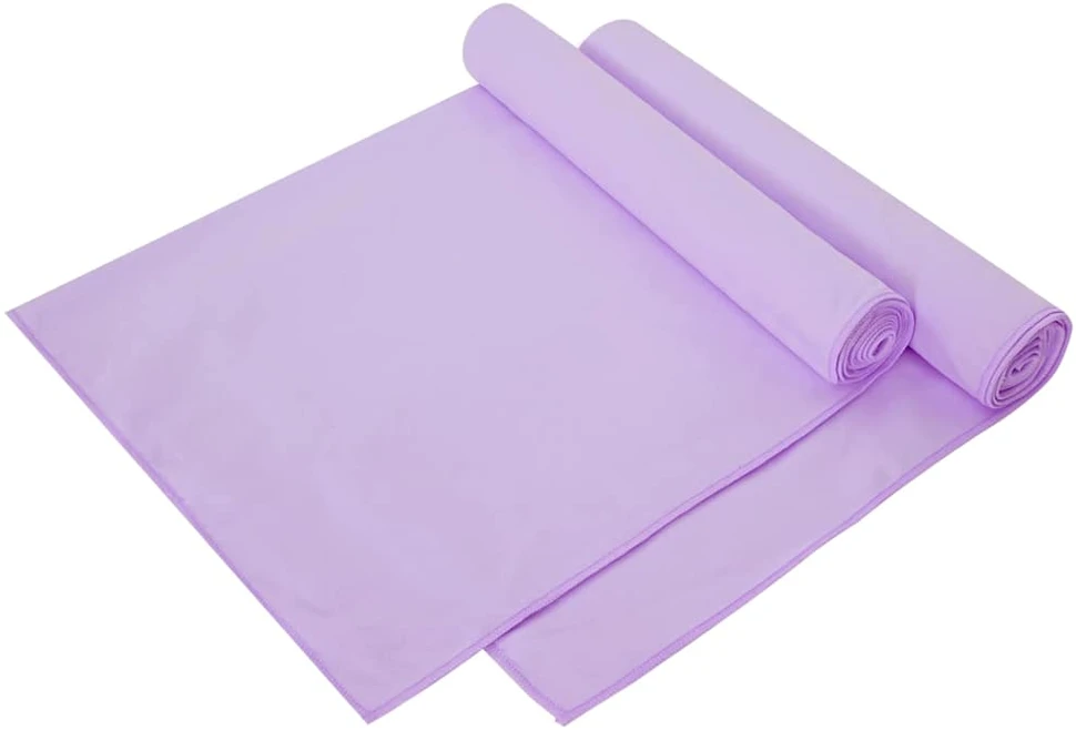 Rankšluostis Sportiniai rankšluosčiai 2 vnt. Violetinė 140 x 70 cm