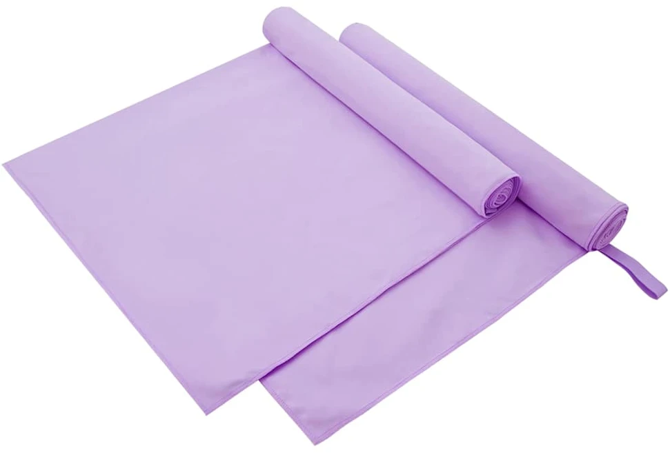 Rankšluostis Sportiniai rankšluosčiai 2 vnt. Violetinė 180 x 90 cm