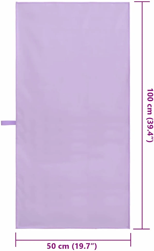 Rankšluostis Sportiniai rankšluosčiai 2 vnt. Violetinė 100 x 50 cm
