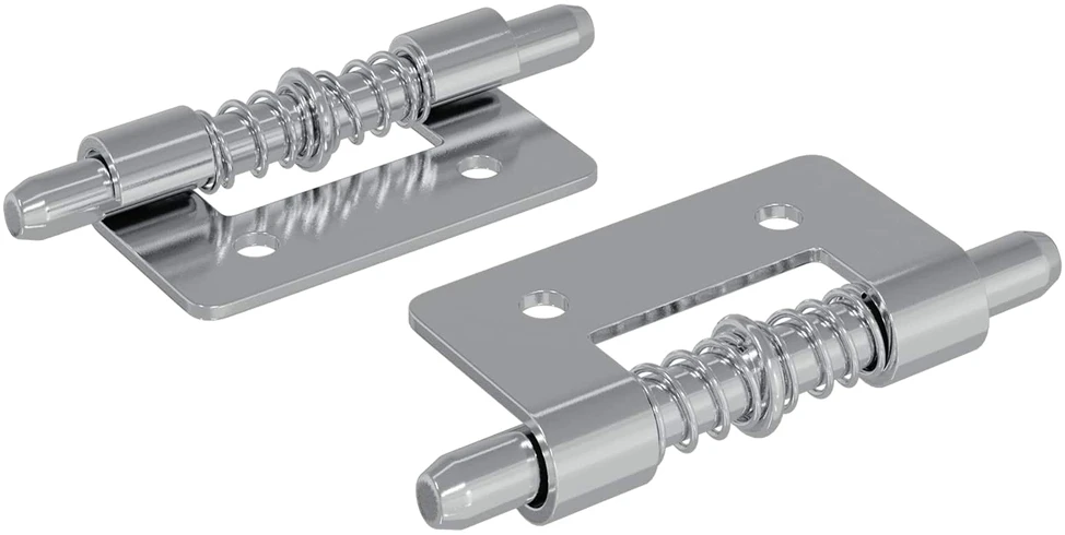 Spyna 2 vnt. Sidabrinė 46 x 17 x 1,2 mm Plienas