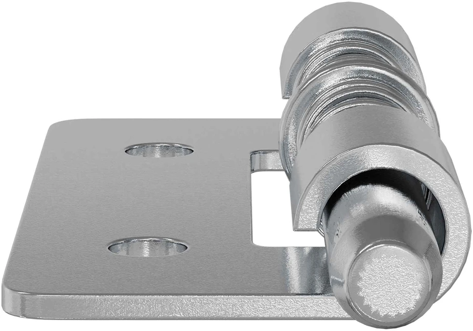 Spyna 2 vnt. Sidabrinė 46 x 17 x 1,2 mm Plienas