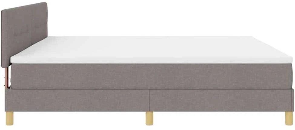 Kiemas lova su pagalve Tortora 200 x 200 cm audinys