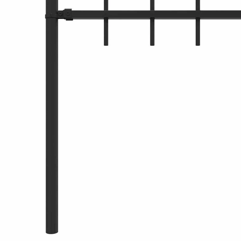 Spyruoklinė tvora ASTEN 200 x 110 cm Juoda