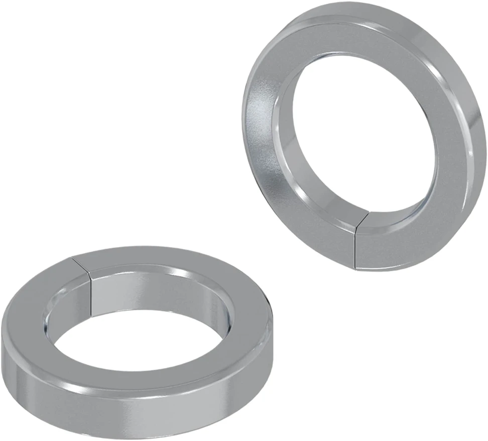 Spyruoklinis plovimas 2 vnt. Balta 13 x 1 mm Geležis