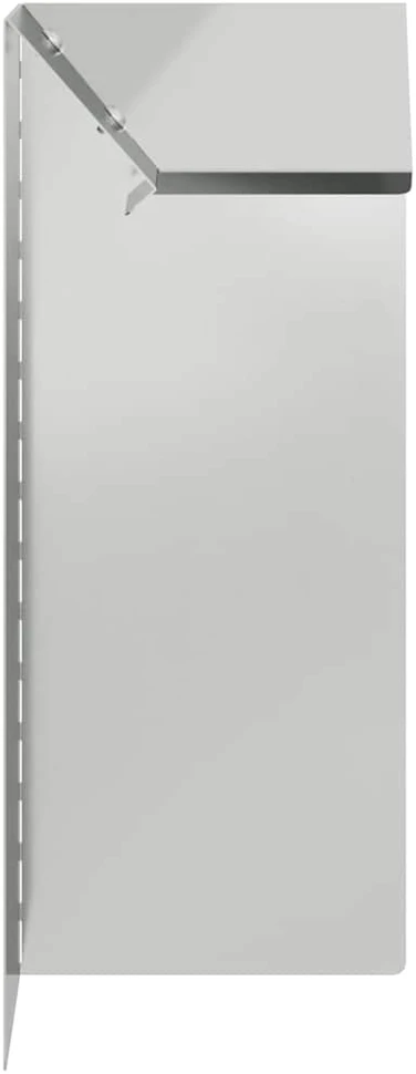 Sraigių tvora 10 x 10 x 25 cm Galvanizuotas plienas Sidabrinė