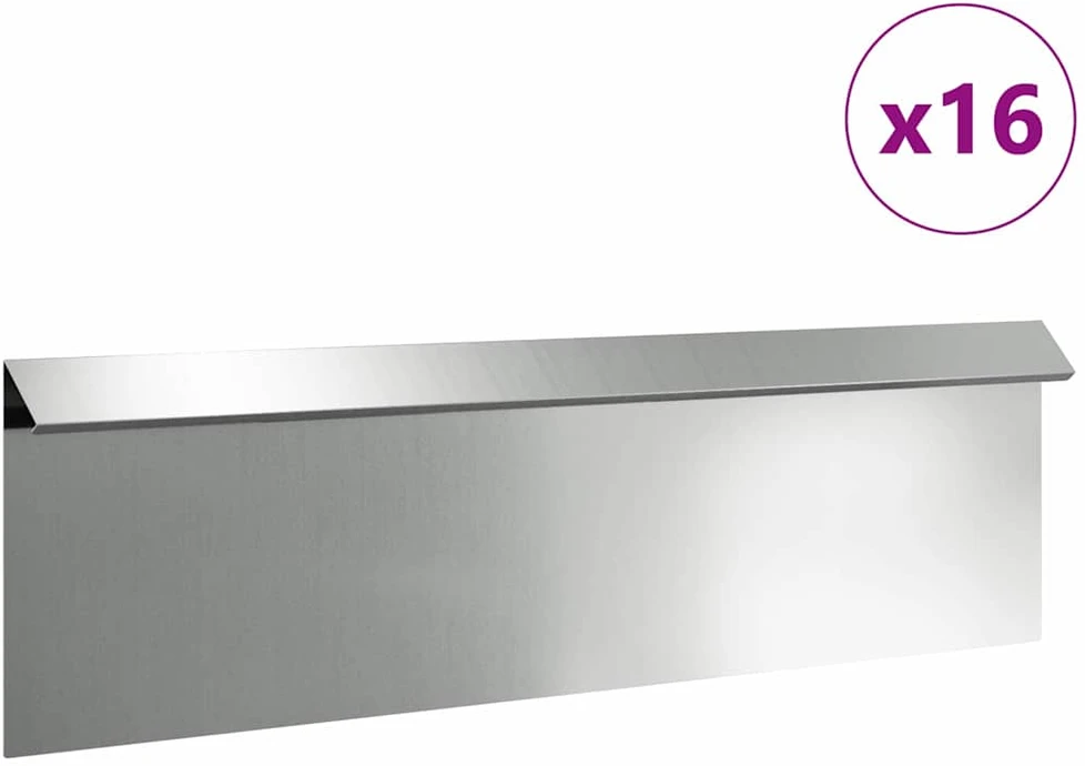 Sraigių tvora 16 vnt. 100 x 3,5 x 25 cm Galvanizuotas plienas