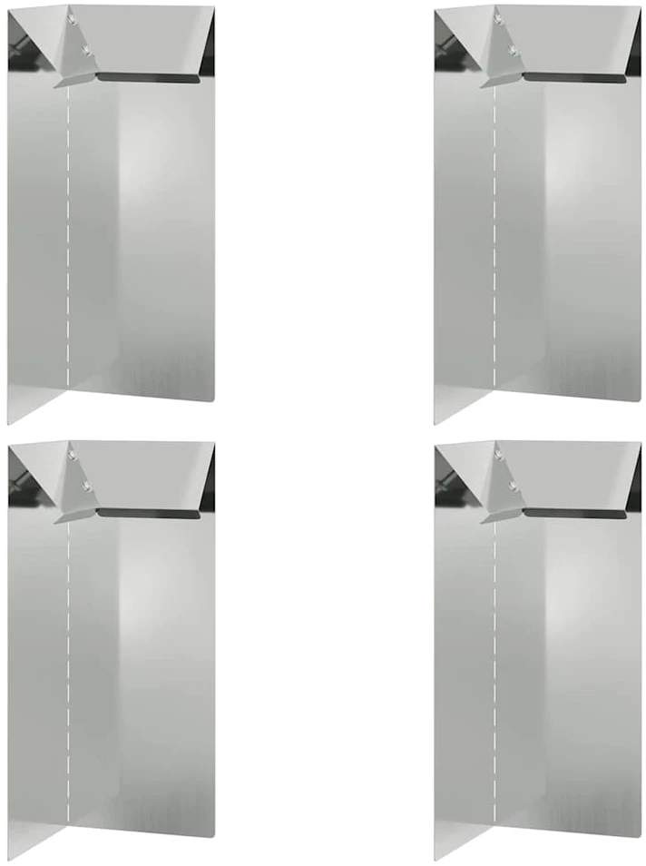 Sraigių tvora 4 vnt. 10 x 10 x 25 cm Galvanizuotas plienas