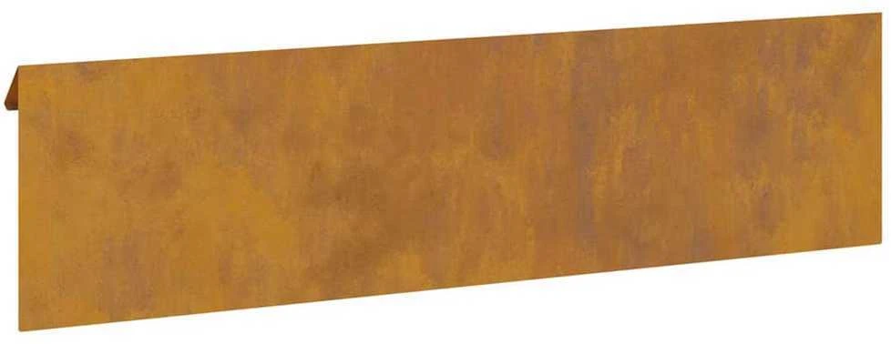 Sraigių tvora 100 x 3,5 x 25 cm Rūdijanti