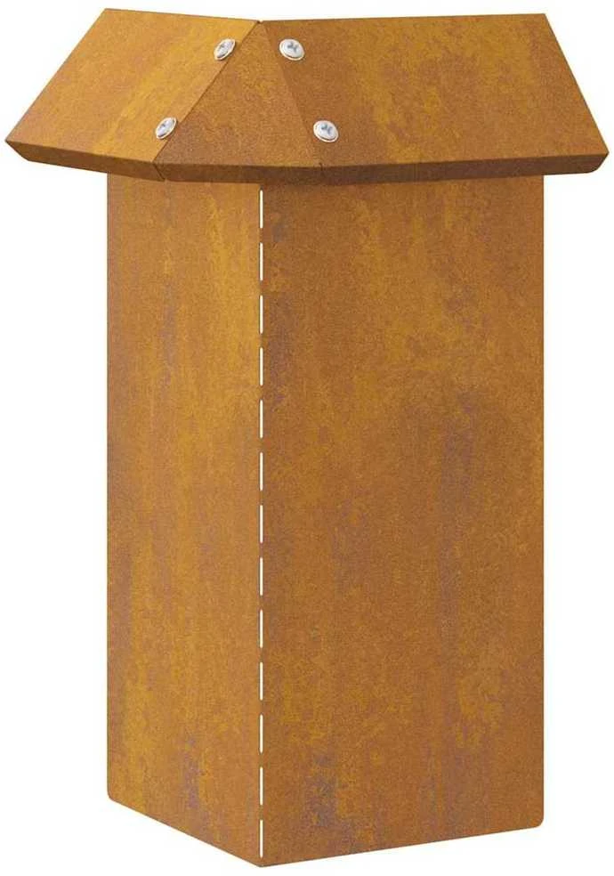 Sraigių tvora 13,5 x 13,5 x 25 cm Rūdijanti