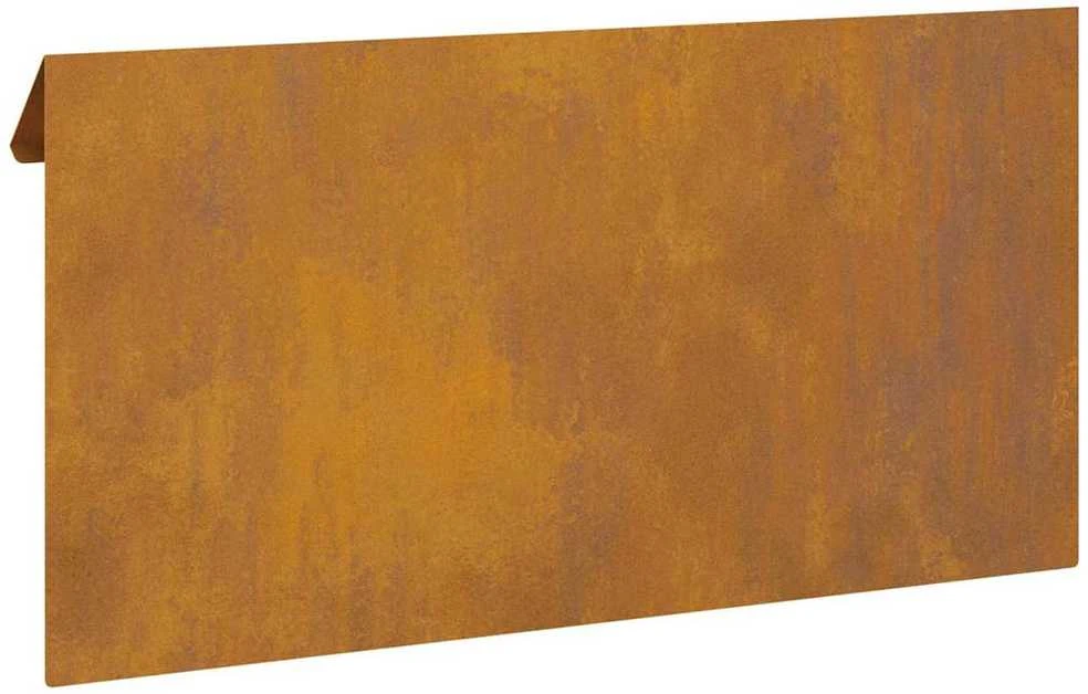 Sraigių tvora 50 x 3,5 x 25 cm Rūdijanti