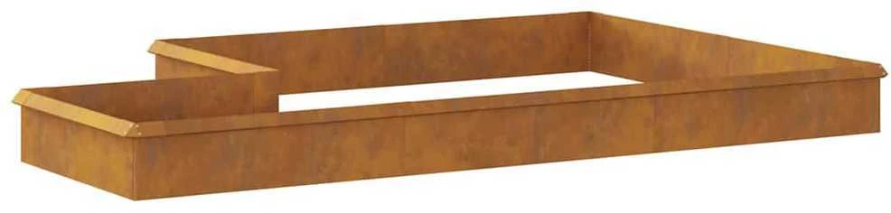 Sraigių tvoros 16 vnt. 100 x 3,5 x 25 cm Rūdijanti