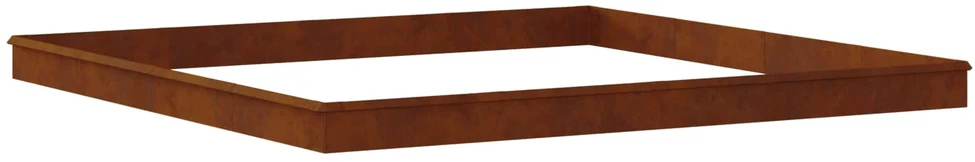 Sraigių tvoros 20 vnt. 100 x 3,5 x 25 cm Rūdijanti