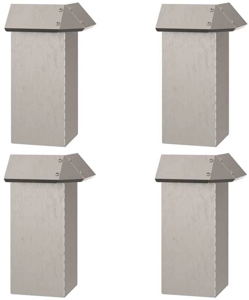 Sraigių tvoros 8 vnt. 100 x 3,5 x 25 cm Rūdijanti