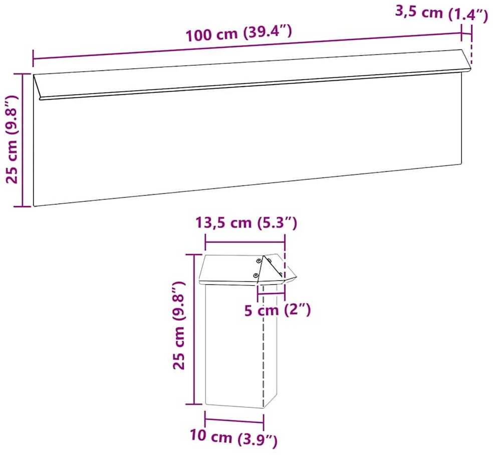 Sraigių tvoros 8 vnt. 100 x 3,5 x 25 cm Nerūdijantis Plienas