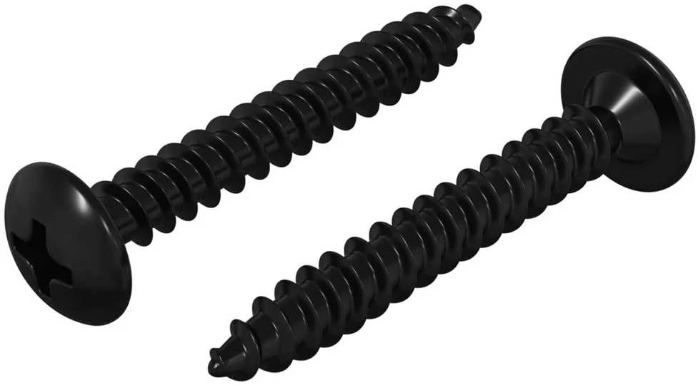 Srieginiai Nagai 2 vnt. Juoda M4 x 28 mm Plienas