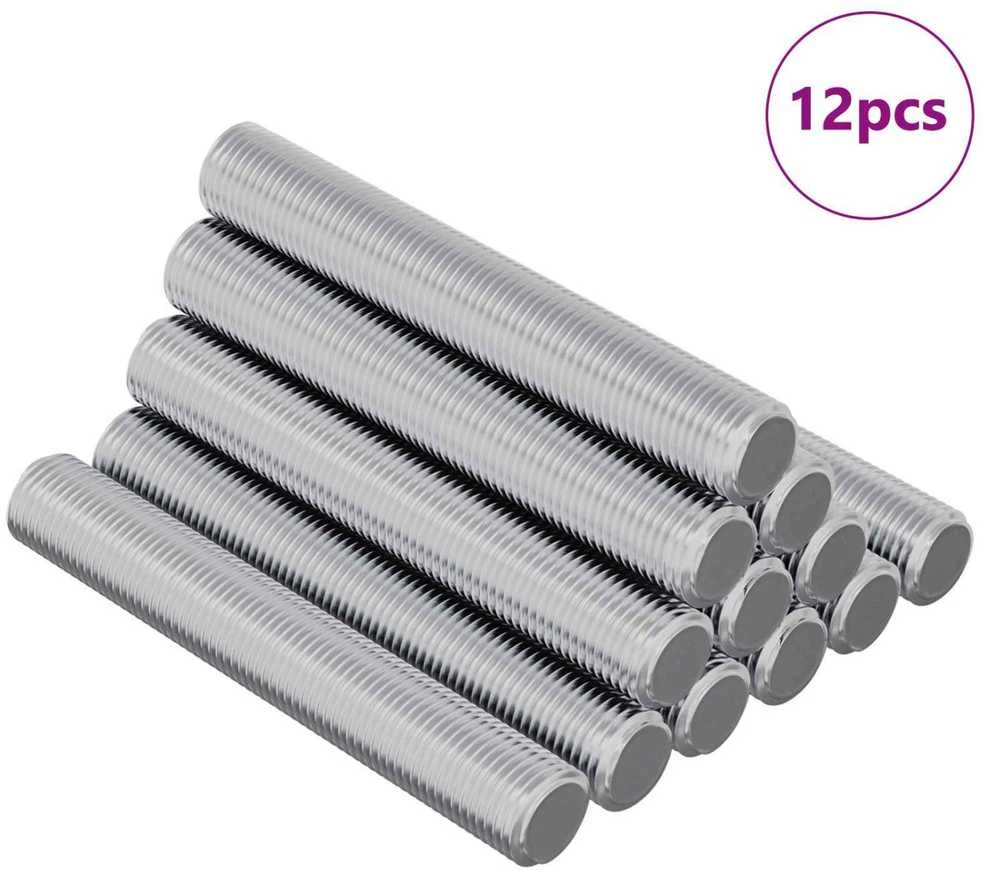 Srieginis strypas 12 vnt. Sidabrinė 8 x 55 mm Plienas