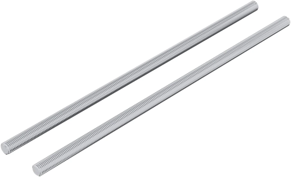 Srieginis strypas 2 vnt. Sidabrinė 6 x 170 mm Plienas