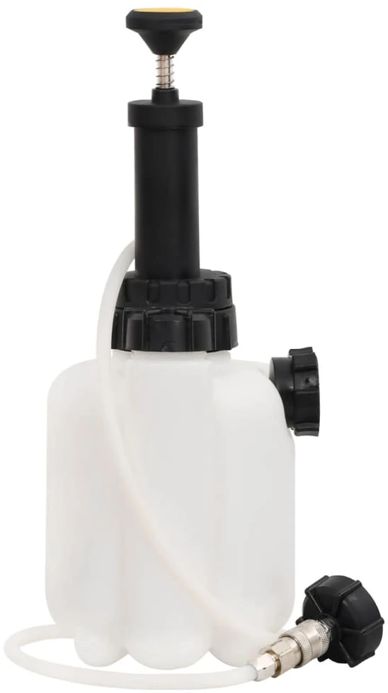 Stabdžių sistemos nuorinimo įrankis, baltas ir juodas, 3l