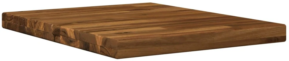 Stačiakampio stalo viršus 50 x 50 x 3,5 cm Kvadrato Natūrali