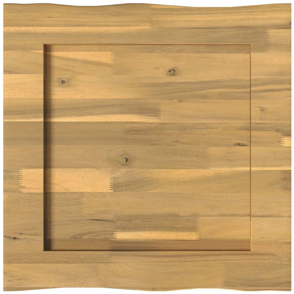 Stačiakampio stalo viršus 60 x 60 x 3,5 cm Kvadrato Balta