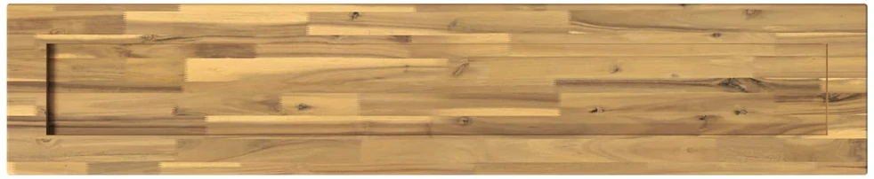 Stačiakampio stalo viršus 160 x 30 x 3 cm Stačiakampio