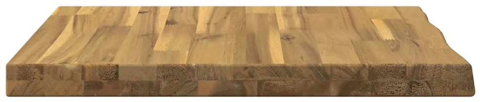 Stačiakampio stalo viršus 90 x 50 x 3,5 cm Stačiakampio Balta