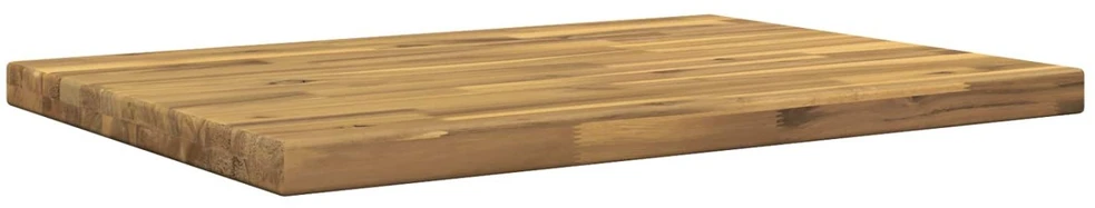 Stačiakampio stalo viršus 90 x 50 x 3,5 cm Stačiakampio Balta