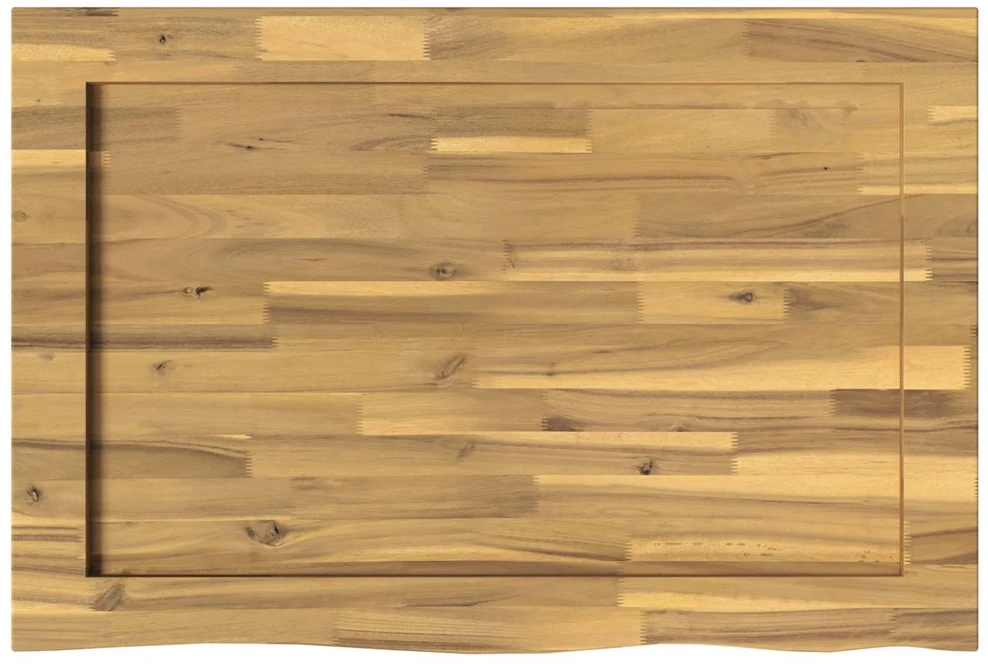 Stačiakampio stalo viršus 90 x 50 x 3,5 cm Stačiakampio Balta