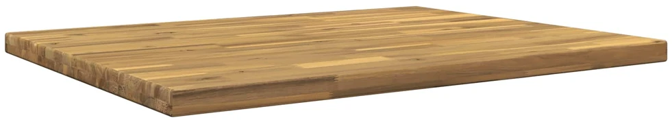 Stačiakampio stalo viršus 90 x 50 x 3,5 cm Stačiakampio Balta