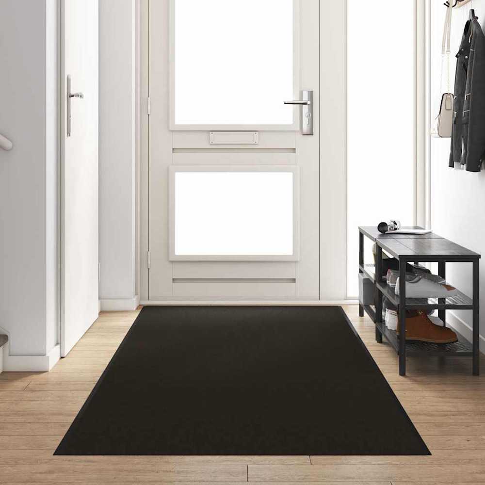Durų kilimėlis Juoda 120 x 350 cm 100% poliamidas