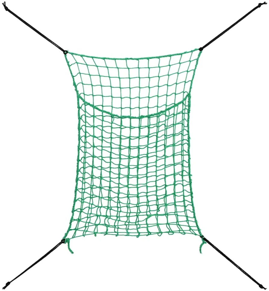 kvadratinis tinklas šienui, 0,9x1,5 m, 2 vnt., PP