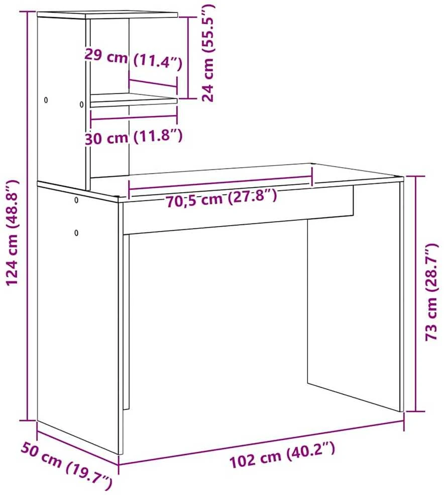 Stalas Amatininkų ąžuolas 133.5 x 50 x 124 cm 2 vnt.