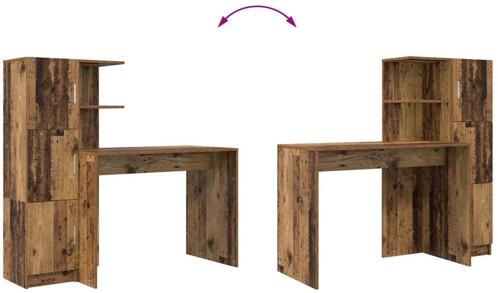 Stalas Senas medis 133.5 x 50 x 124 cm 2 vnt.