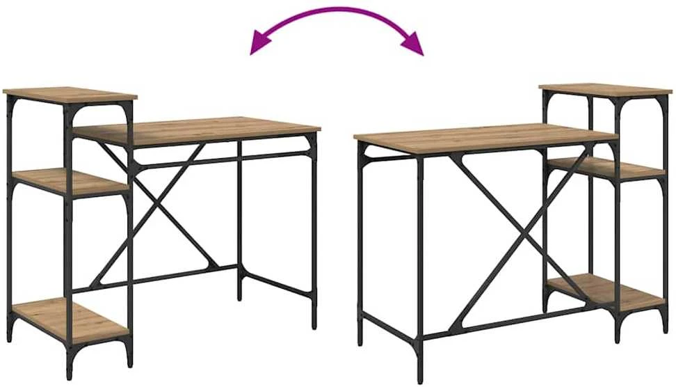 Stalas Amatininkų ąžuolas Apdirbta mediena 105 x 50 x 90 cm
