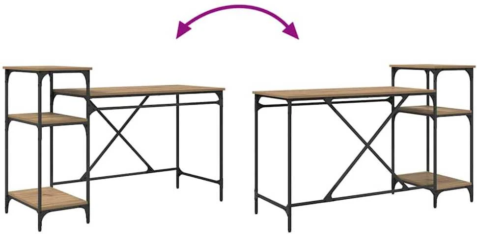 Stalas Amatininkų ąžuolas Apdirbta mediena 135 x 50 x 90 cm