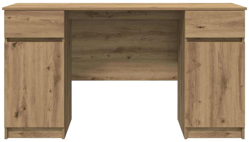 Stalas artisano ąžuolo Apdirbta mediena 140 x 49 x 76 cm