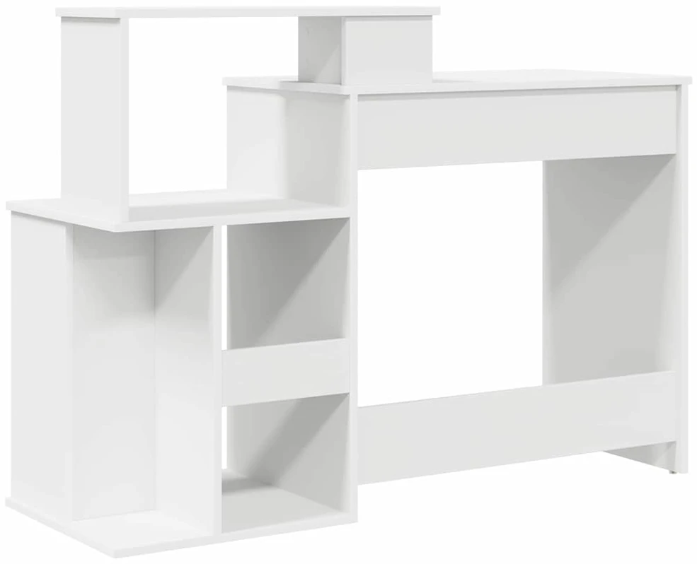 Stalas Balta 120,5 x 44 x 88,5 cm Apdirbta mediena
