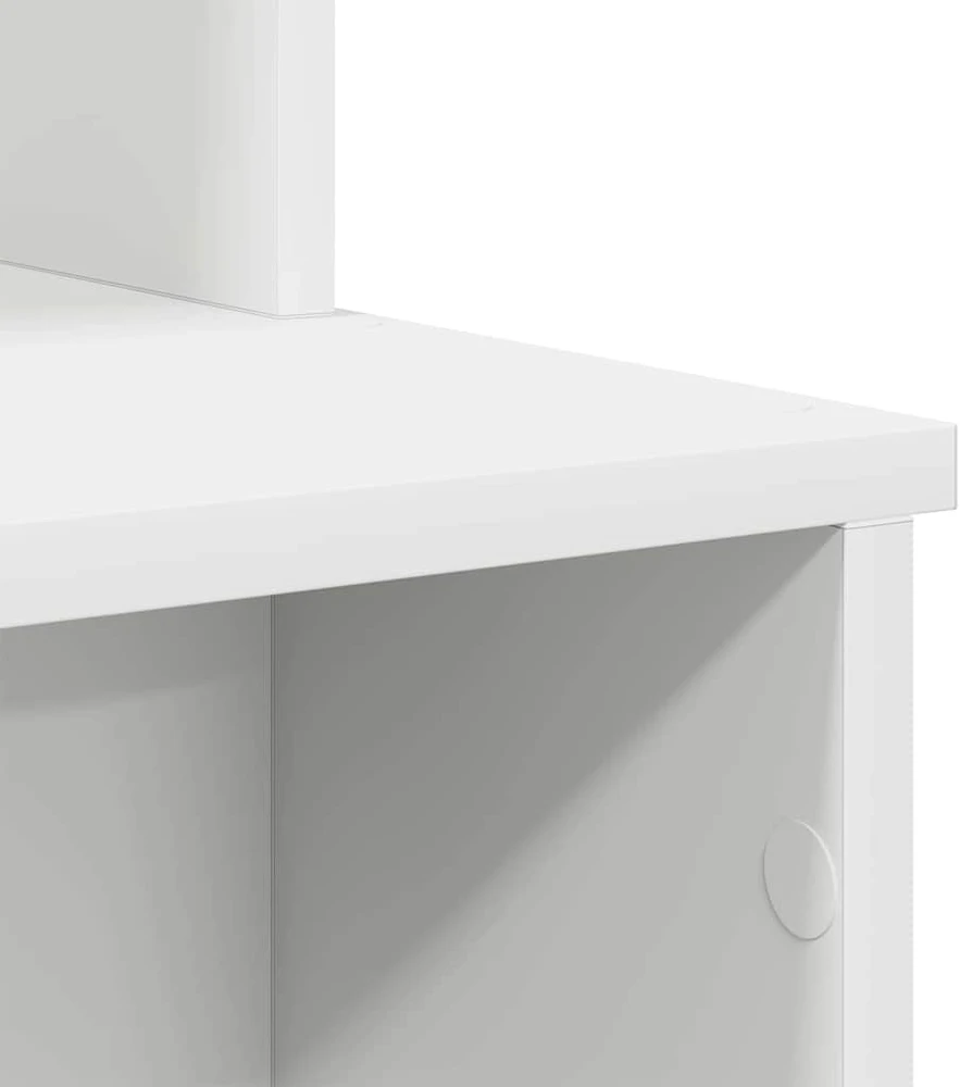Stalas Balta 120,5 x 44 x 88,5 cm Apdirbta mediena