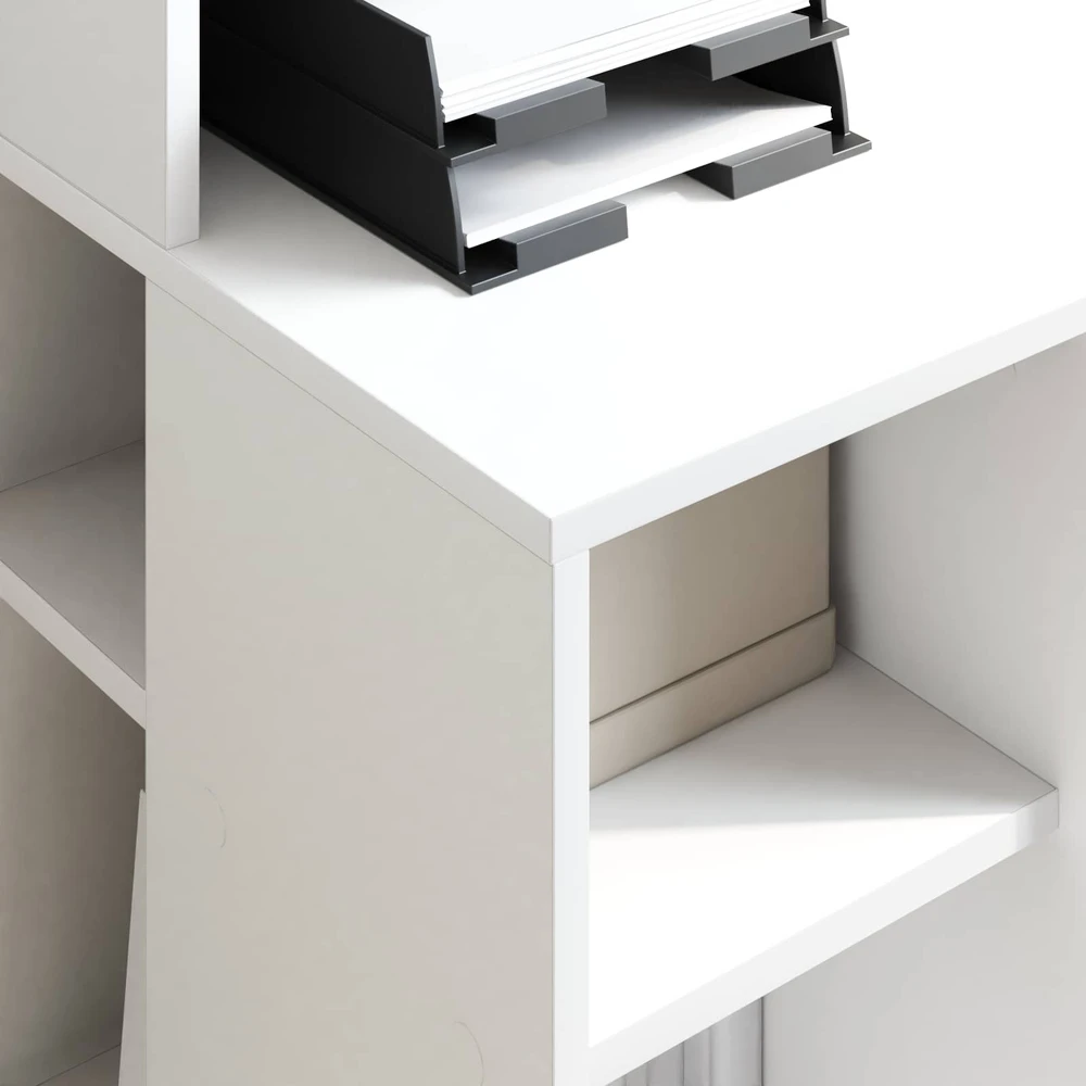 Stalas Balta Apdirbta mediena 90 x 48 x 101,5 cm