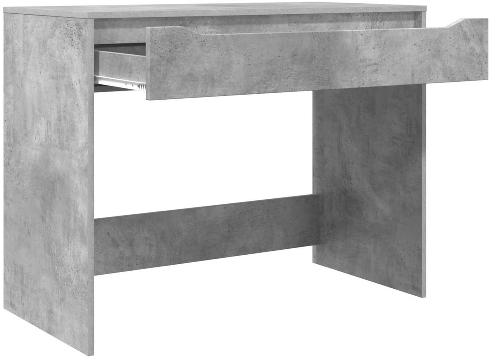 Stalas Betono Pilka 100 x 50 x 78 cm Dirbtinė mediena