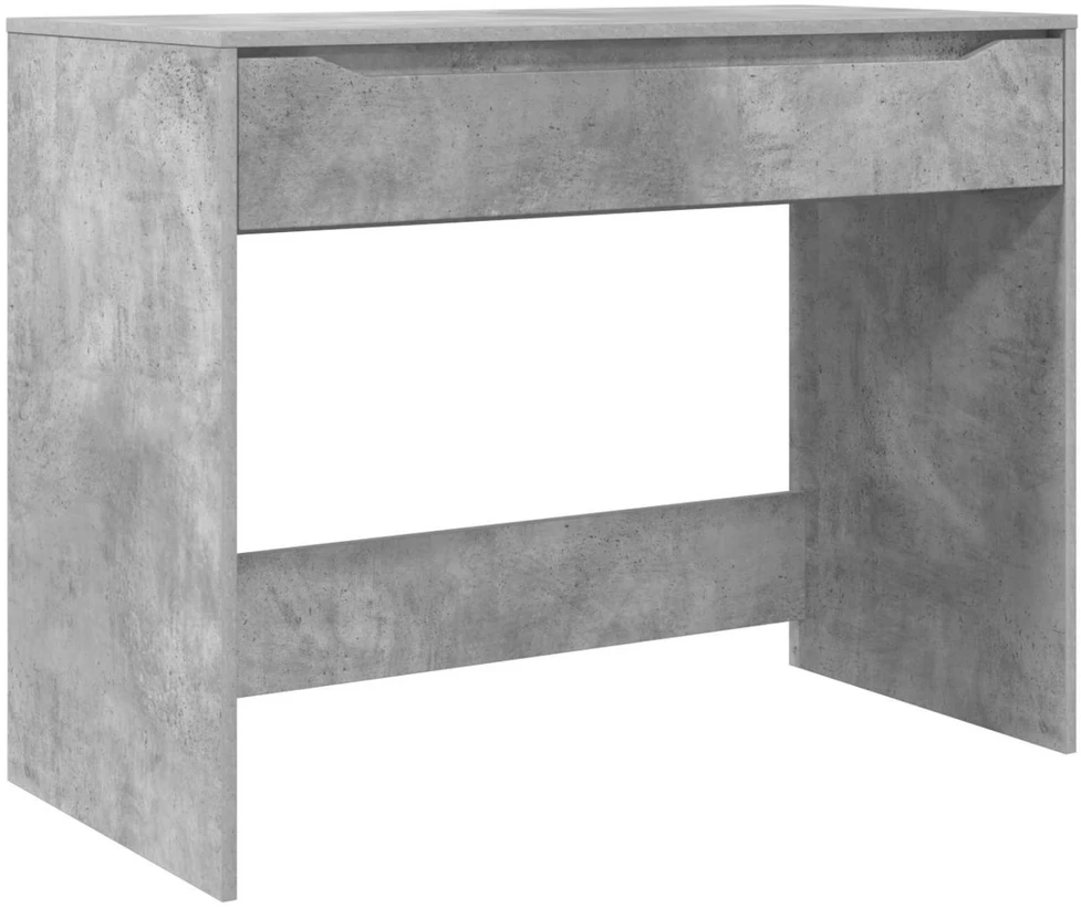 Stalas Betono Pilka 100 x 50 x 78 cm Dirbtinė mediena