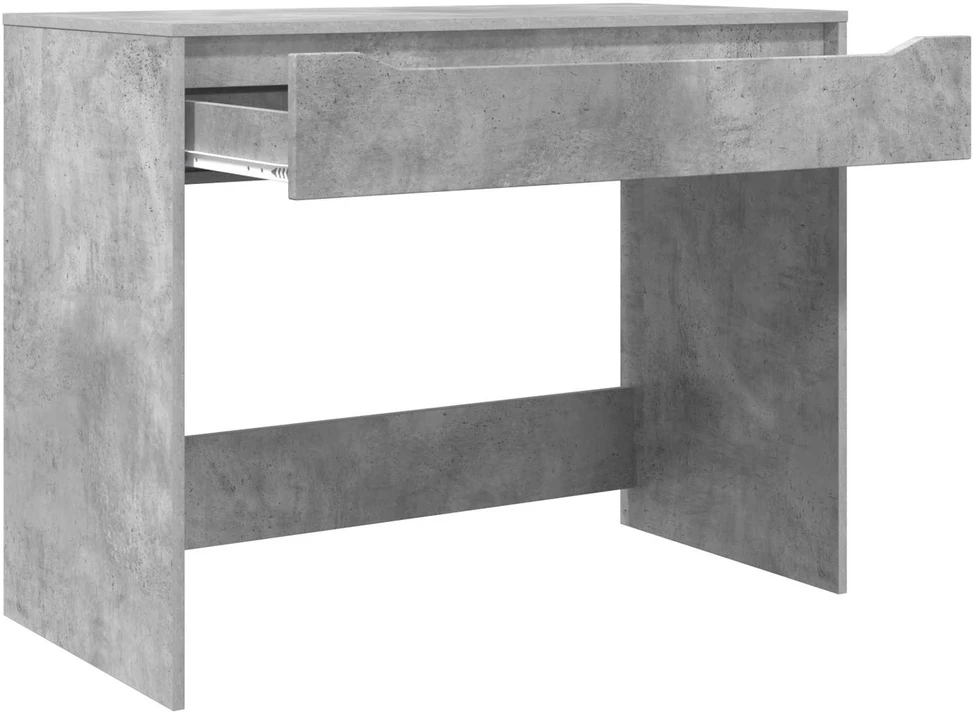 Stalas Betono Pilka 100 x 50 x 78 cm Dirbtinė mediena