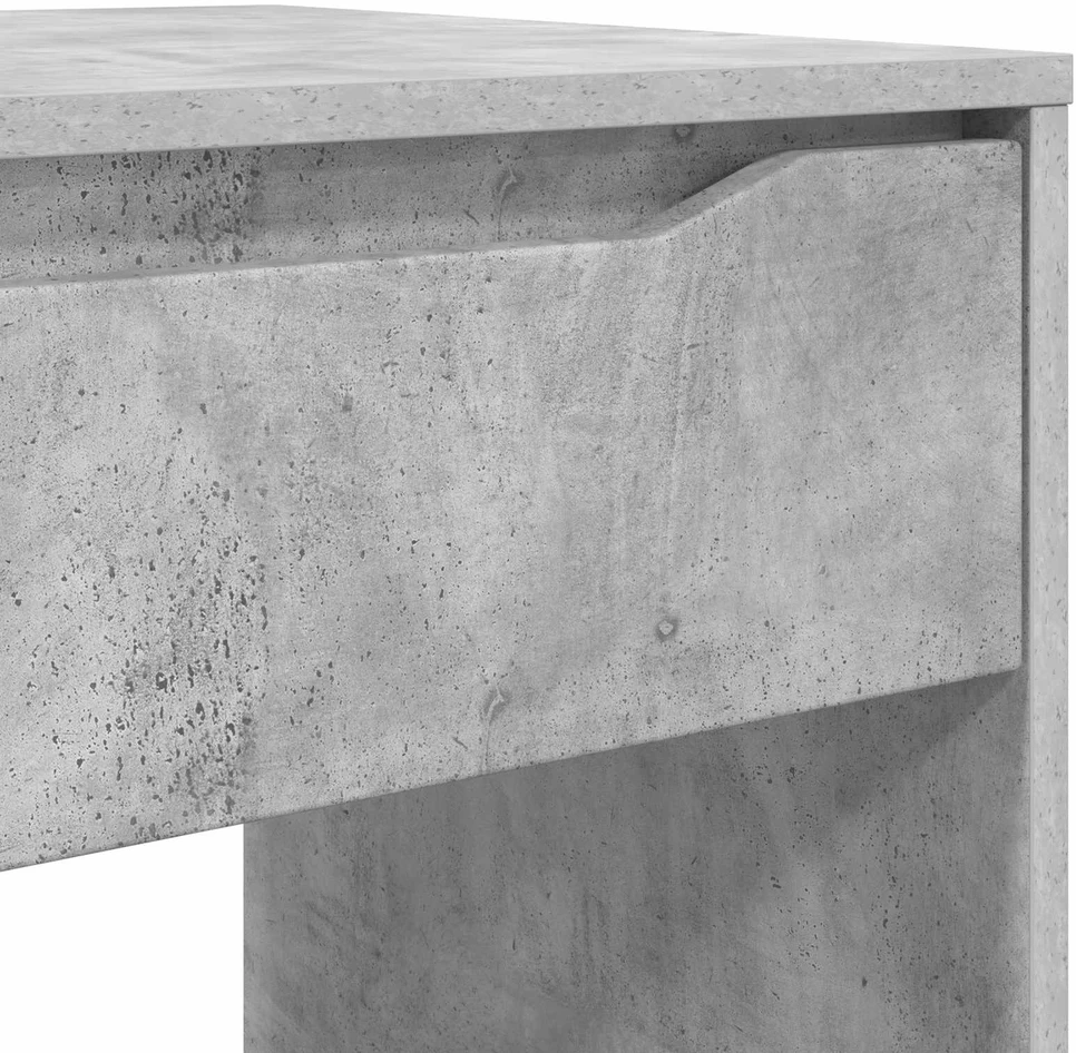 Stalas Betono Pilka 100 x 50 x 78 cm Dirbtinė mediena