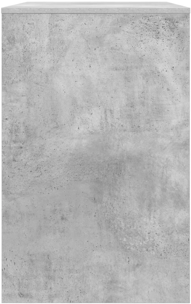 Stalas Betono Pilka 100 x 50 x 78 cm Dirbtinė mediena