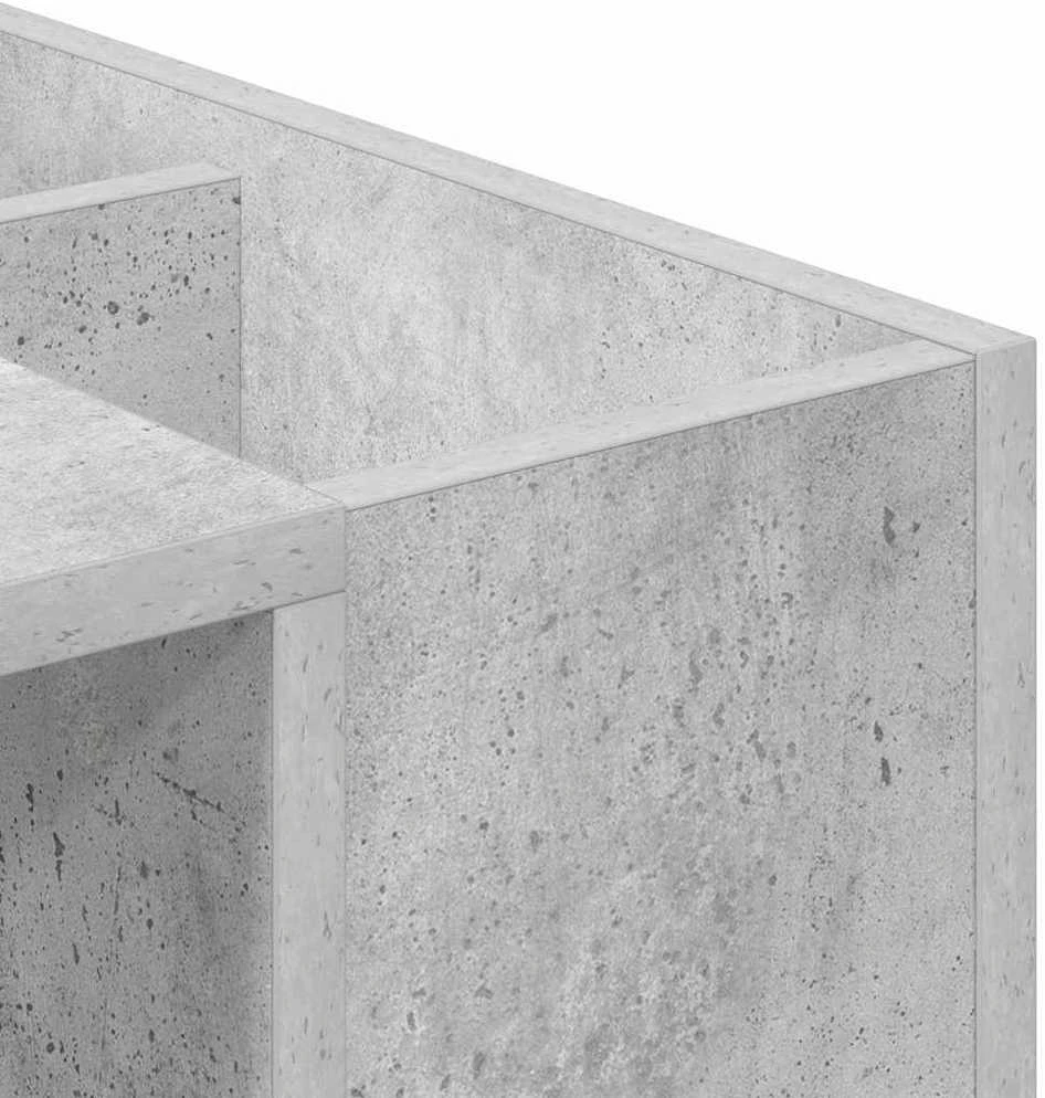 Stalas Betono pilka Apdirbta mediena 109 x 50 x 78 cm
