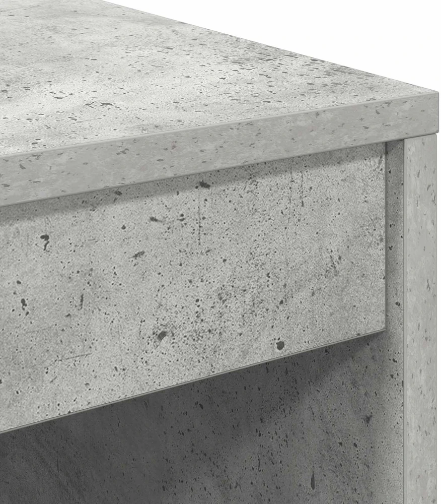 Stalas Betono pilka 115,5 x 50 x 127 cm 2 vnt.