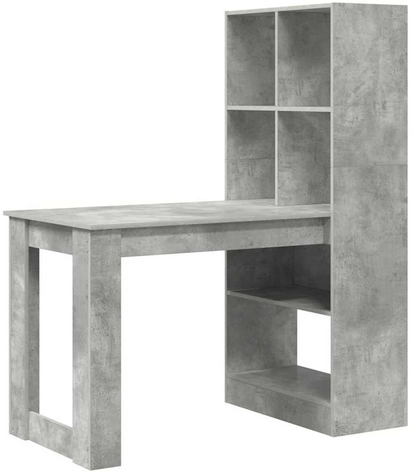 Stalas Betono pilka Apdirbta mediena 122 x 67 x 145 cm